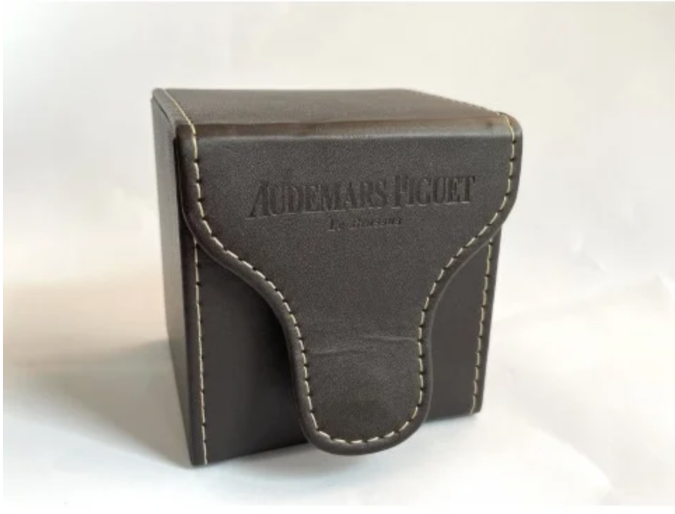 Audemars Piguet leather travel watch case